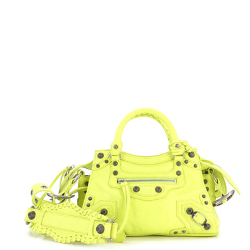 Balenciaga Neo Cagole City Bag Leather XS