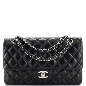 Chanel Classic Double Flap Bag Quilted Lambskin Medium