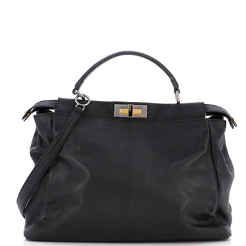 Fendi Peekaboo Bag Soft Leather Large
