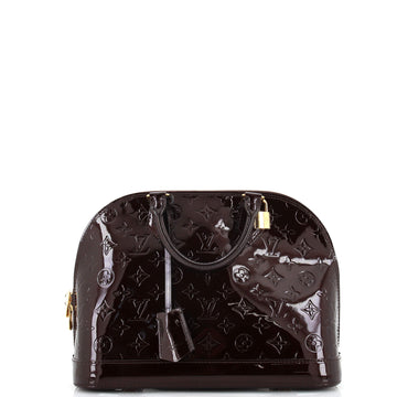 Louis Vuitton Alma Handbag Monogram Vernis PM