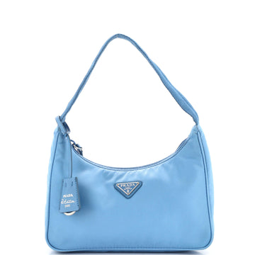 Prada Re-Edition 2000 Hobo Tessuto Mini