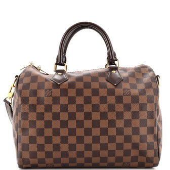Louis Vuitton Speedy Bandouliere Bag Damier 30