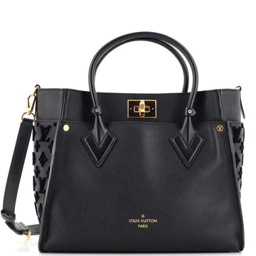 Louis Vuitton On My Side Tote Monogram Tuffetage Leather