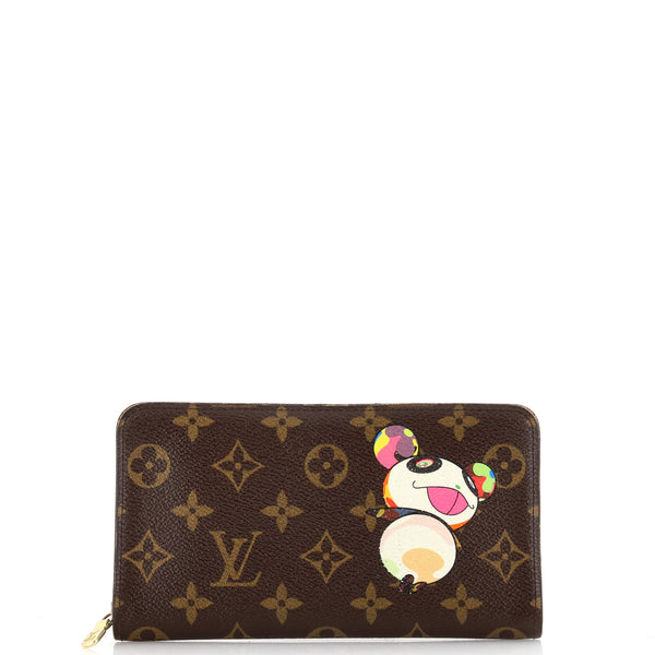 Louis Vuitton Monogram Panda Bifold Takashi Murakami Wallet Brown Leather  ref.393119 - Joli Closet