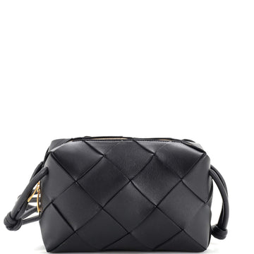 Bottega Veneta Cassette Camera Crossbody Bag Maxi Intrecciato Leather Small