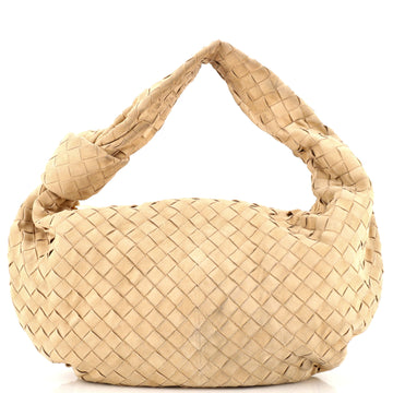 Bottega Veneta BV Jodie Hobo Intrecciato Suede Large