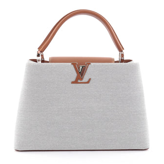 Louis Vuitton Capucines Handbag Canvas with Mateo 2257502