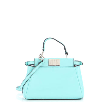 Fendi Peekaboo Bag Leather Micro