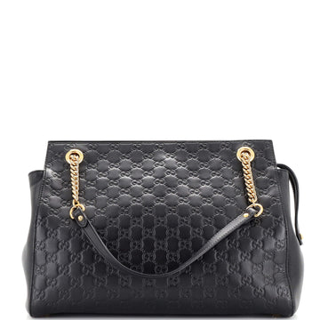 Gucci Soft Signature Shoulder Bag Guccissima Leather Large