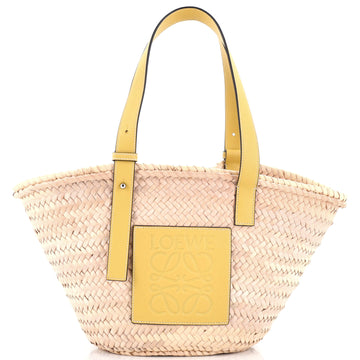 Loewe Basket Tote Raffia Medium