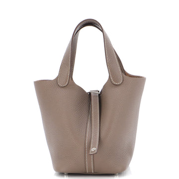 Hermes Picotin Lock Bag Clemence PM