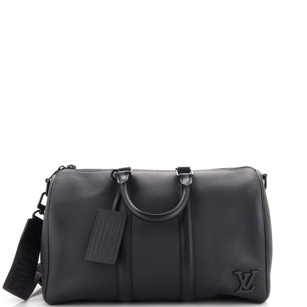 Shop Louis Vuitton AEROGRAM Keepall Bandoulière 50 (SAC KEEPALL