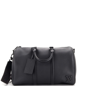 Louis Vuitton Aerogram Keepall Bandouliere Bag Leather 40