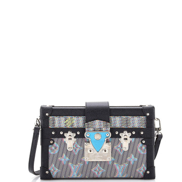 Louis Vuitton Trunk Clutch Damier Monogram LV Pop Canvas