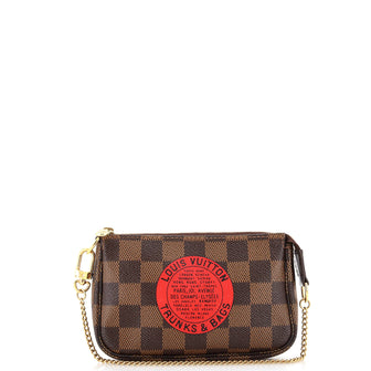 Louis Vuitton Pochette Accessoires Limited Edition Damier Mini