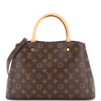 Louis Vuitton Montaigne Handbag Monogram Canvas MM