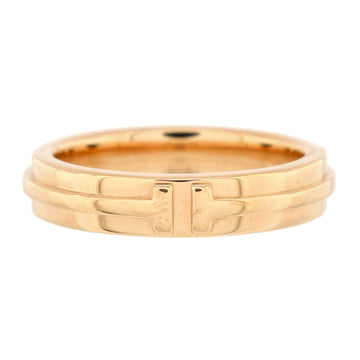 Tiffany & Co. T Two Ring 18K Rose Gold Narrow