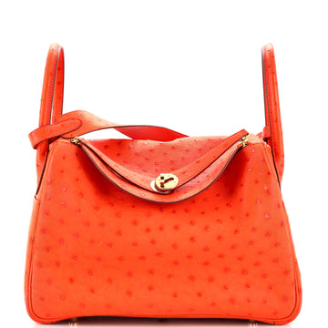 Hermes Lindy Bag Ostrich 30