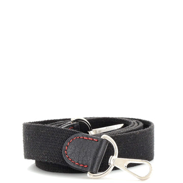 Hermes Long Shoulder Strap Canvas with Leather