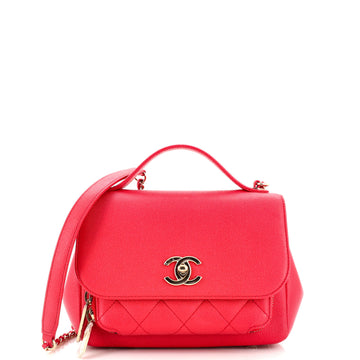 Chanel Business Affinity Flap Bag Quilted Caviar Mini