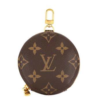 Louis Vuitton Multi Pochette Accessoires Round Coin Purse Monogram Canvas