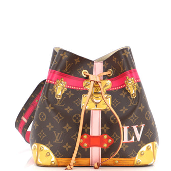 Louis Vuitton NeoNoe Handbag Limited Edition Summer Trunks Monogram Canvas