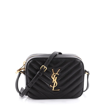 Saint Laurent Classic Monogram Camera Bag Matelasse Black 2259601