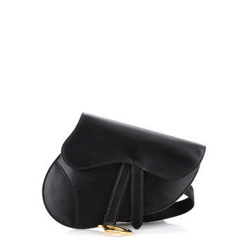 Christian Dior Saddle Belt Bag Leather