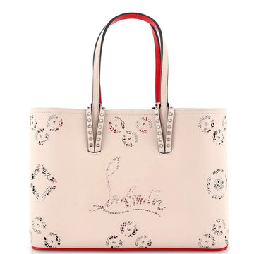 Christian Louboutin Cabata East West Tote Perforated Leather Small