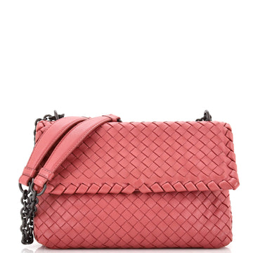 Bottega Veneta Olimpia Crossbody Bag Intrecciato Nappa Small