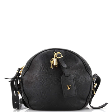 Louis Vuitton Boite Chapeau Souple Bag Monogram Empreinte Leather MM
