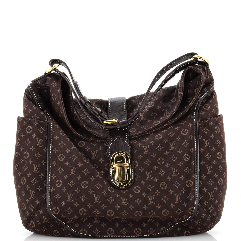 Louis Vuitton Monogram Romance Hobo Bag Brown