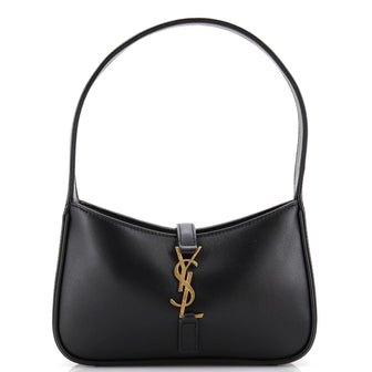 Saint Laurent Le 5 a 7 Hobo Leather Mini