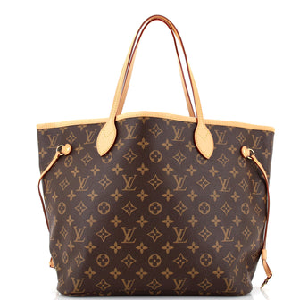 Louis Vuitton Neverfull NM Tote Monogram Canvas MM