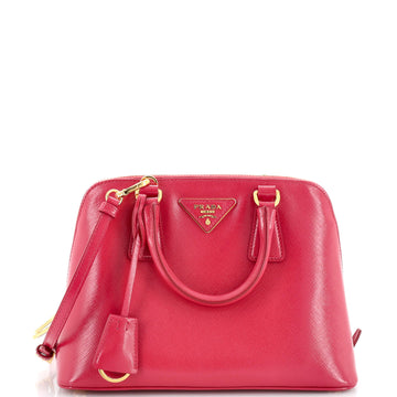Prada Promenade Bag Vernice Saffiano Leather Small