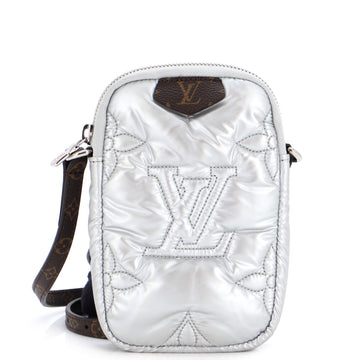 Louis Vuitton Phone Pouch Monogram Quilted Econyl Nylon