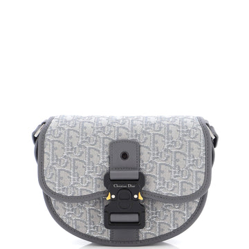 Christian Dior Gallop Flap Messenger Bag Oblique Canvas Mini