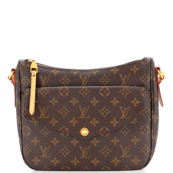 Louis Vuitton Mabillon Shoulder Bag Monogram Canvas Brown 226050141