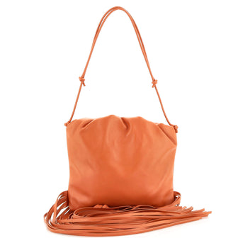 Bottega Veneta The Fringe Pouch Leather