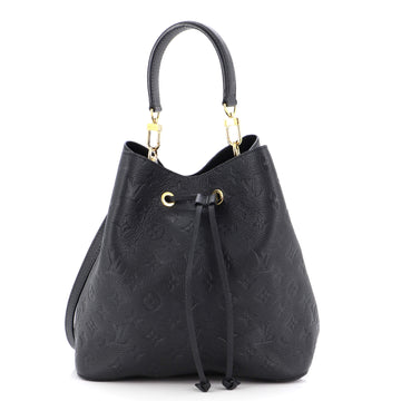 Louis Vuitton NeoNoe Handbag Monogram Empreinte Leather MM