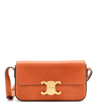Celine Triomphe East-West Shoulder Bag Smooth Calfskin