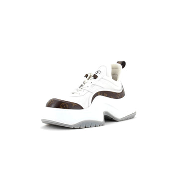 Louis Vuitton Women's LV Archlight 2.0 Platform Sneakers Mesh and Monogram Coated Canvas