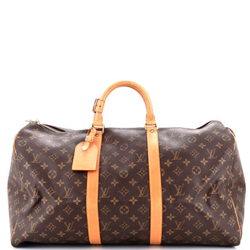 Louis Vuitton Keepall Bag Monogram Canvas 50