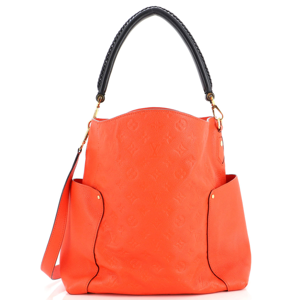 Louis Vuitton Bagatelle Hobo Monogram Empreinte Leather Orange 226050187