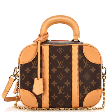 Louis Vuitton Valisette Handbag Monogram Canvas PM