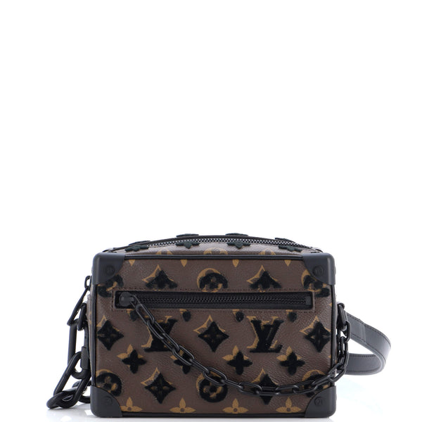 Soft trunk mini cloth bag Louis Vuitton Brown in Cloth - 30422395