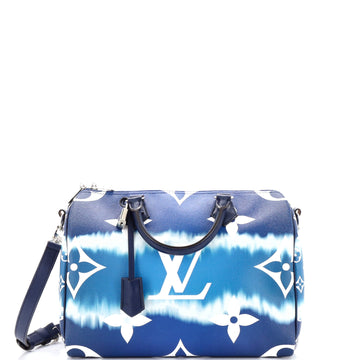 Louis Vuitton Speedy Bandouliere Bag Limited Edition Escale Monogram Giant 30