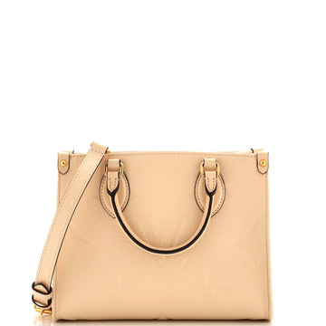 Louis Vuitton OnTheGo Tote Monogram Empreinte Giant PM