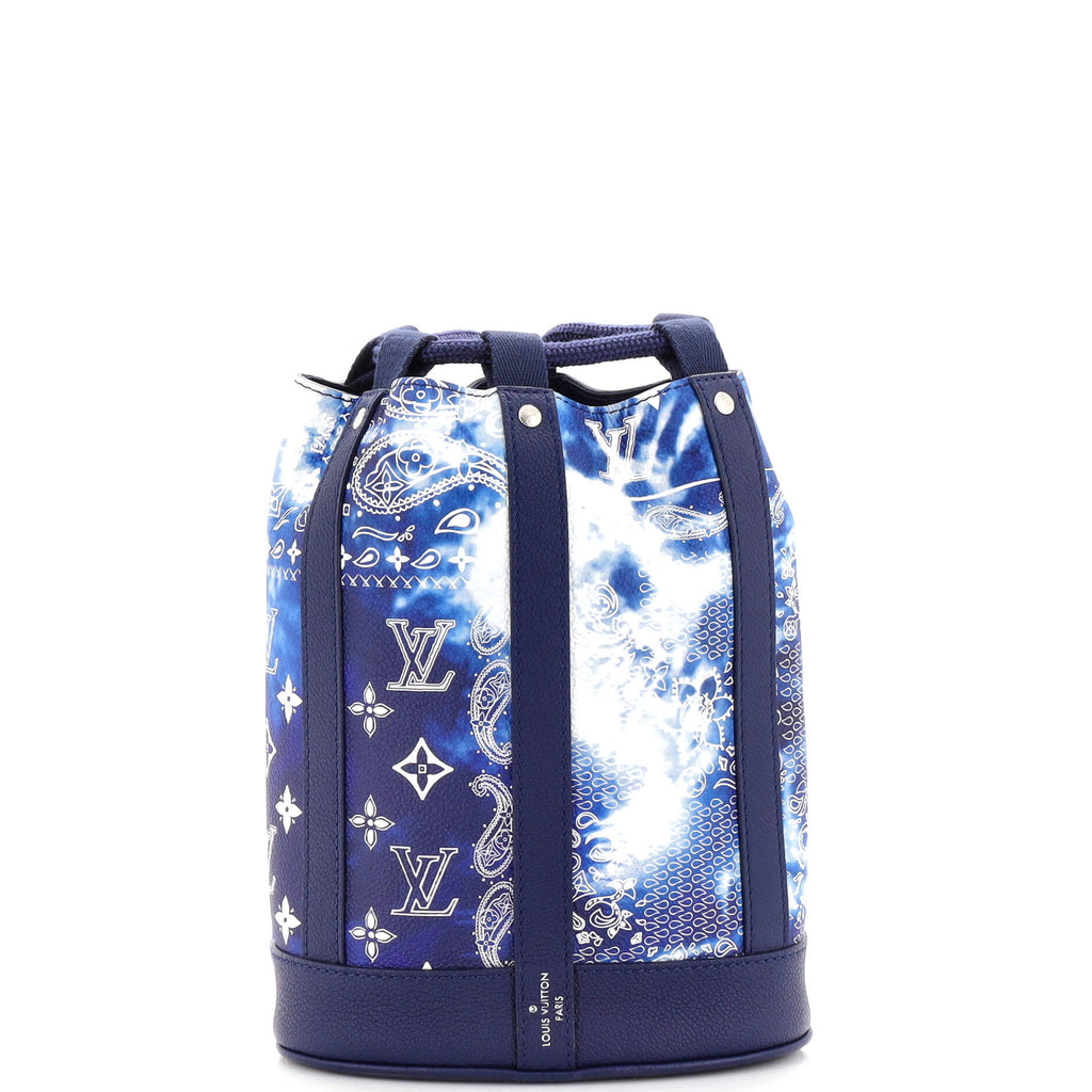 Louis Vuitton Pre-owned Bandana Randonnee PM Backpack - Blue