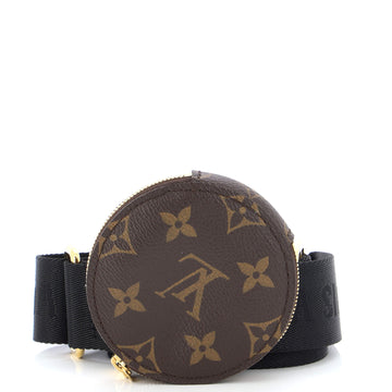 Louis Vuitton Multi Pochette Accessoires Bandouliere Shoulder Strap Canvas with Monogram Canvas